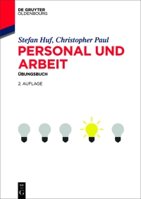 Cover image: Personal und Arbeit 2nd edition 9783110999310