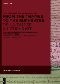 Cover image: From the Thames to the Euphrates De la Tamise à l’Euphrate 1st edition 9783110999129