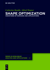 Omslagafbeelding: Shape Optimization 1st edition 9783111025261