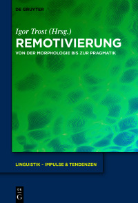 Cover image: Remotivierung 1st edition 9783111030630