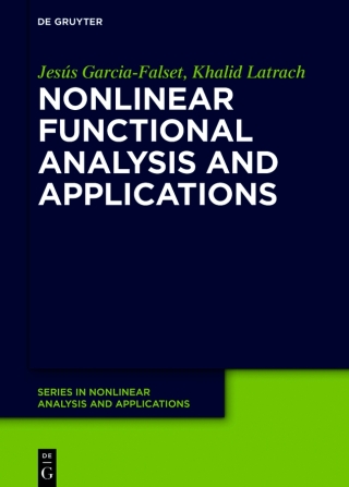 Cover image: Nonlinear Functional Analysis and Applications 1st edition 9783111030968