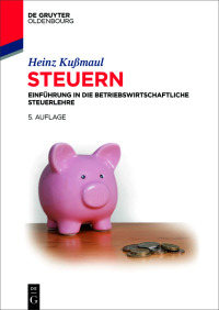 Cover image: Steuern 5th edition 9783111041056