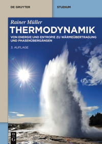 Cover image: Thermodynamik 3rd edition 9783111070087