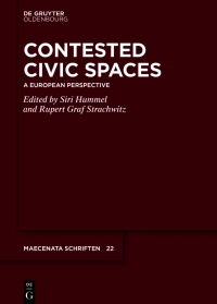 Imagen de portada: Contested Civic Spaces 1st edition 9783111070070