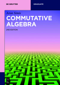 Imagen de portada: Commutative Algebra 1st edition 9783111078458