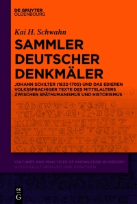 Cover image: Sammler deutscher Denkmäler 1st edition 9783111079776