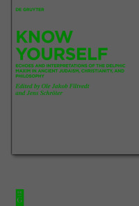 Cover image: Know Yourself 1st edition 9783111083544
