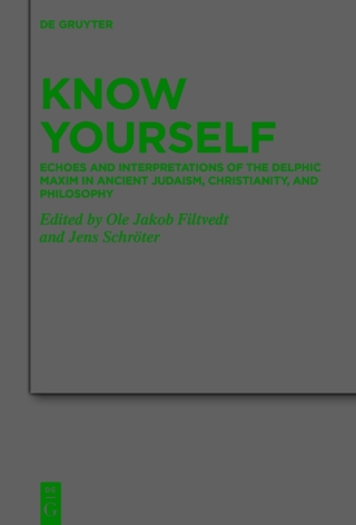 Cover image: Know Yourself 1st edition 9783111083544