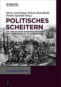 Cover image: Politisches Scheitern 1st edition 9783110786927