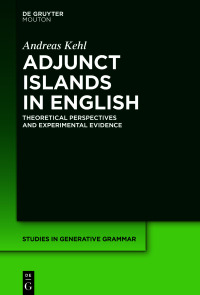 Cover image: Adjunct Islands in English 1st edition 9783111090795