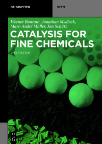 Cover image: Catalysis for Fine Chemicals 2nd edition 9783111096094