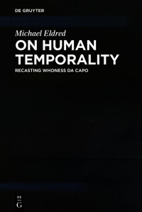 Cover image: On Human Temporality 1st edition 9783111135830