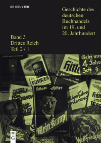 صورة الغلاف: Drittes Reich 1st edition 9783110296839