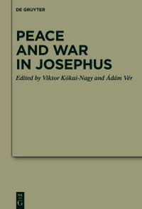 Cover image: Peace and War in Josephus 1st edition 9783111146034