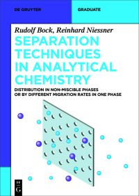 Cover image: Separation Techniques in Analytical Chemistry 1st edition 9783111179797