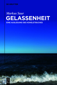 Cover image: Gelassenheit 1st edition 9783111195605
