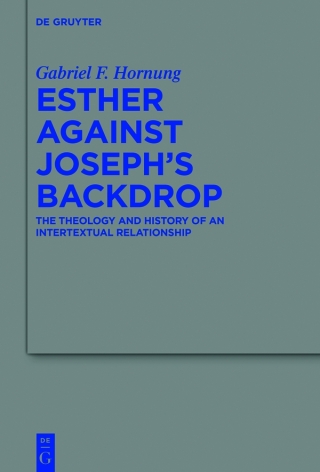 Imagen de portada: Esther against Joseph’s Backdrop 1st edition 9783111214139