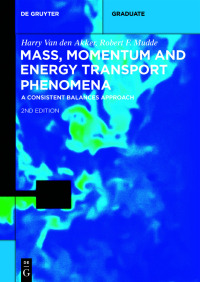 Omslagafbeelding: Mass, Momentum and Energy Transport Phenomena 2nd edition 9783111246239