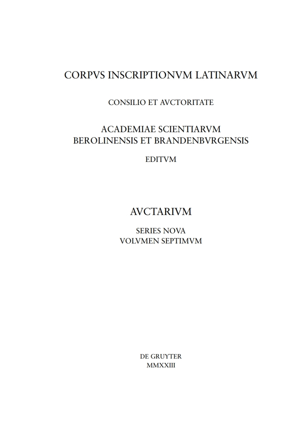 Carmina Latina Epigraphica – Developments, Dynamics, Preferences 1st Edition