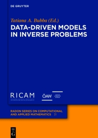 Cover image: Data-driven Models in Inverse Problems 1st edition 9783111250038