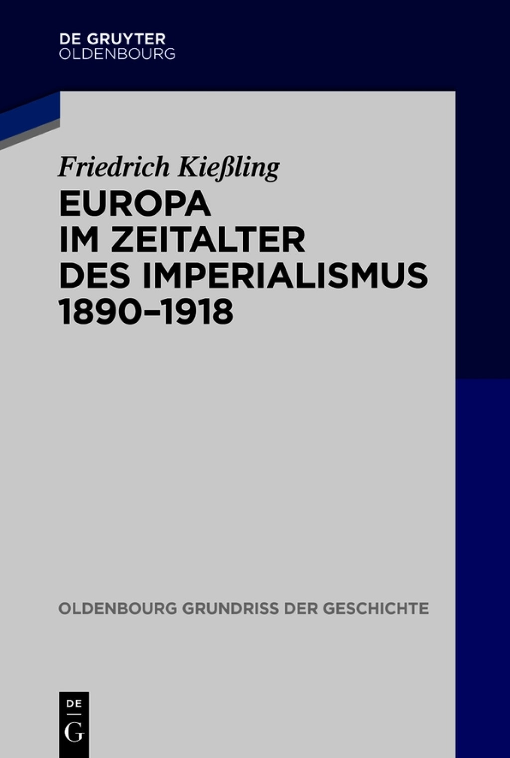 Europa im Zeitalter des Imperialismus 1890-1918 1st Edition