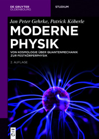 Cover image: Moderne Physik 2nd edition 9783111258812