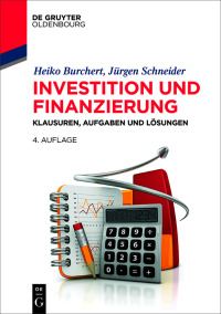 Cover image: Investition und Finanzierung 4th edition 9783111261621