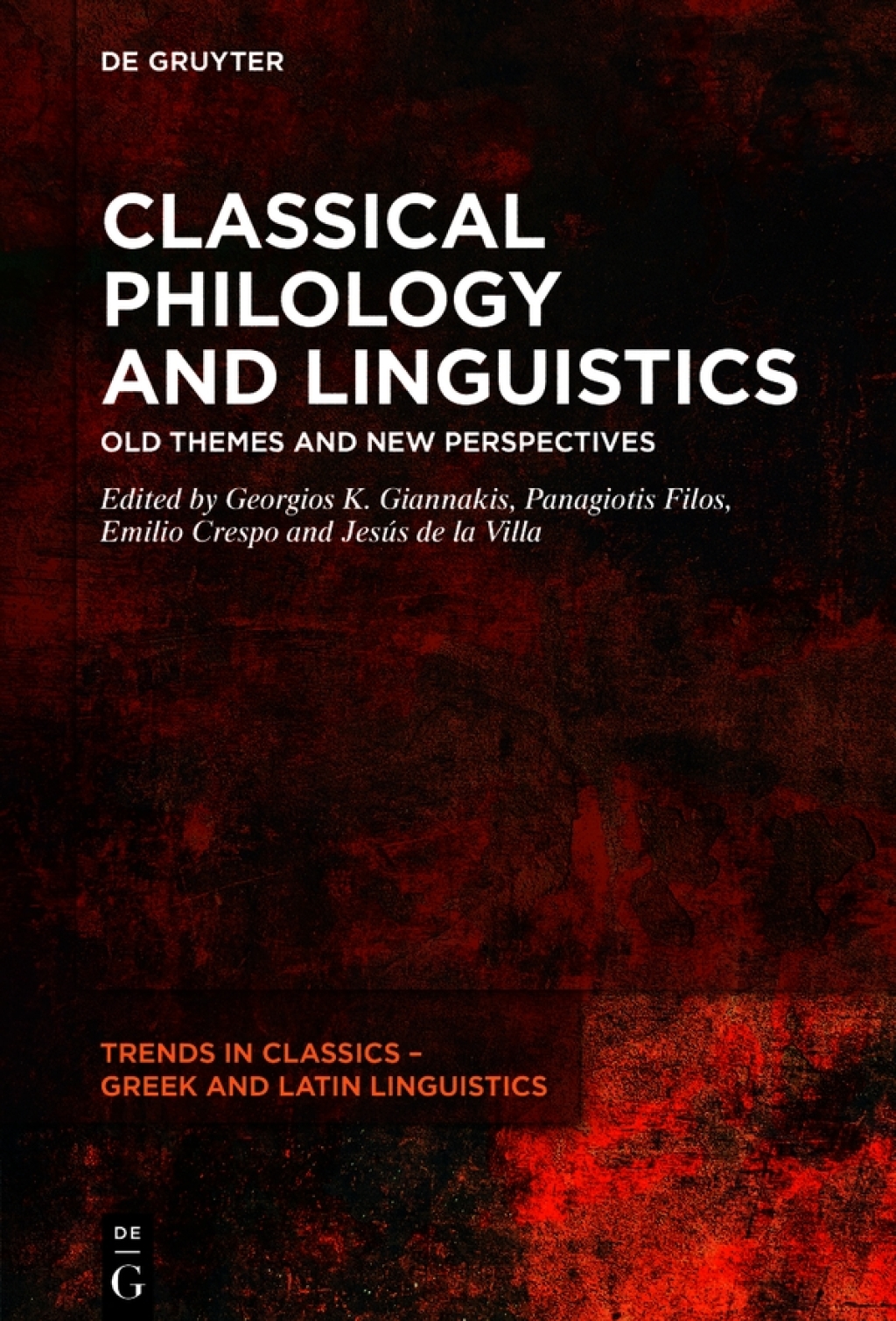 ISBN 9783111272740 - Classical Philology and Linguistics - (Trends in ...