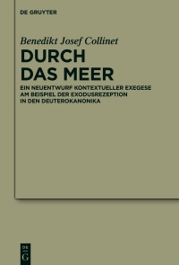 Cover image: Durch das Meer 1st edition 9783111293141