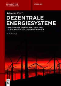 Cover image: Dezentrale Energiesysteme 4th edition 9783111318011