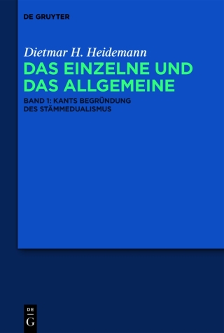 Cover image: Kants Begründung des Stämmedualismus 1st edition 9783111317496