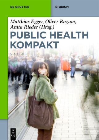 Cover image: Public Health Kompakt 5th edition 9783111318974
