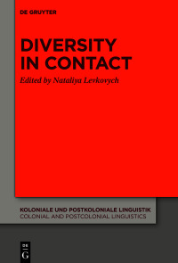 Titelbild: Diversity in Contact 1st edition 9783111323503