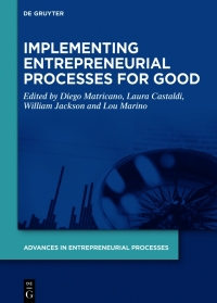 Cover image: Implementing Entrepreneurial Processes for Good 1st edition 9783111324944