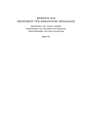 صورة الغلاف: Die Bezeichnungen für den Begriff des "Erinnerns" im Alt- und Mittelfranzösischen 1st edition 9783484520820