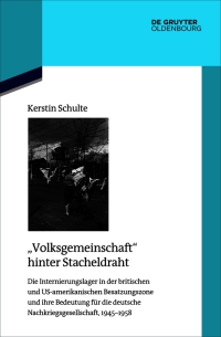 Cover image: "Volksgemeinschaft" hinter Stacheldraht 1st edition 9783111315829