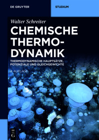 Cover image: Chemische Thermodynamik 4th edition 9783111331041