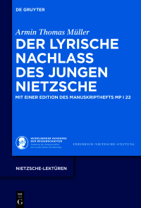 Cover image: Der lyrische Nachlass des jungen Nietzsche 1st edition 9783111328782