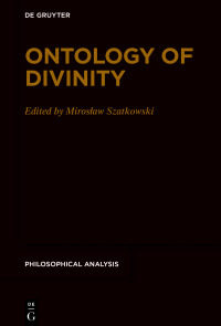 Cover image: Ontology of Divinity 1st edition 9783111332444