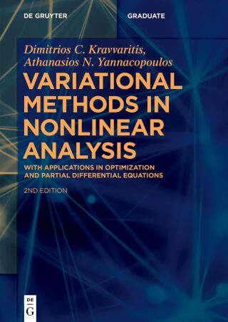 Cover image: Variational Methods in Nonlinear Analysis 2nd edition 9783111333250