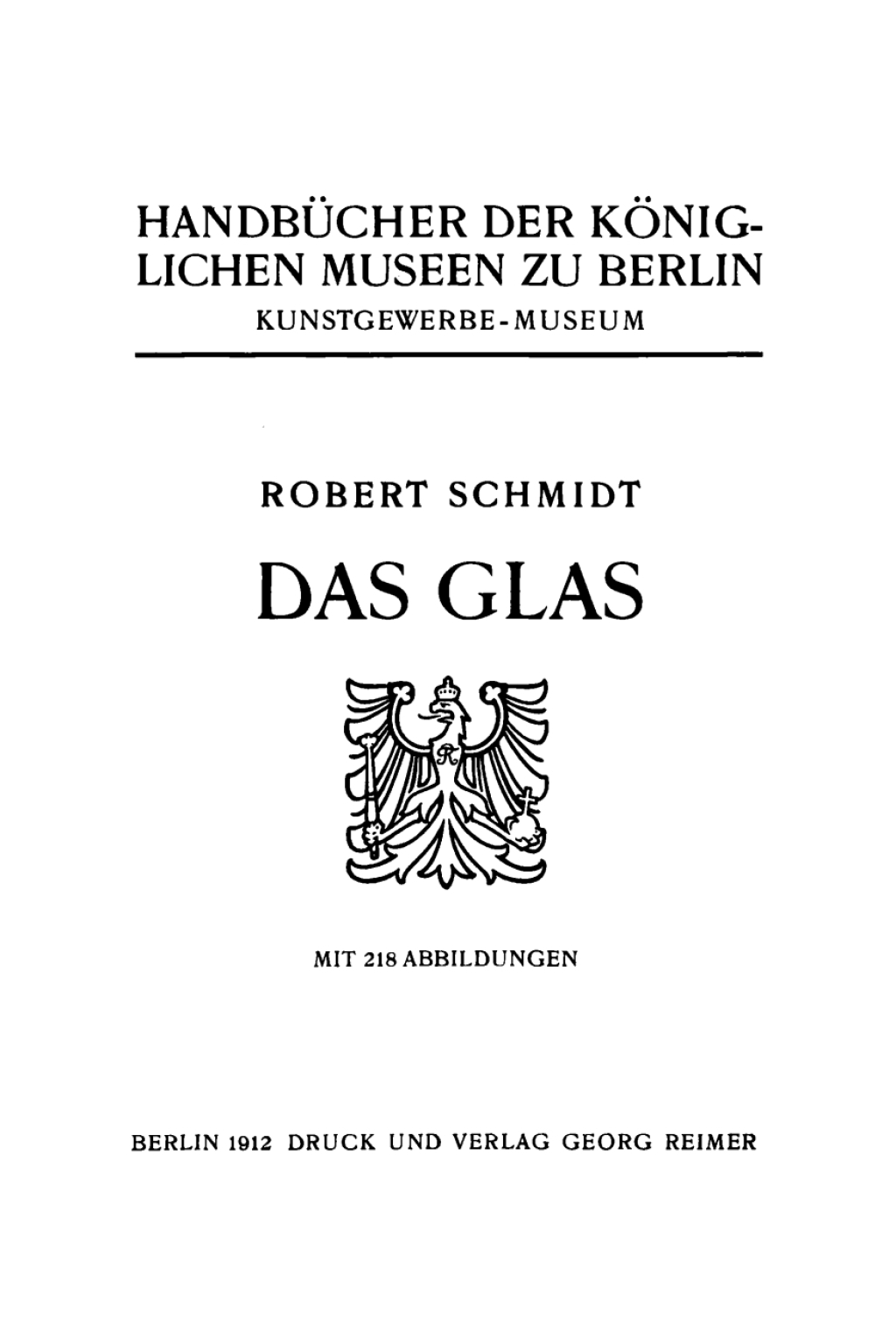ISBN 9783110989922 product image for Das Glas - 1st Edition (eBook) | upcitemdb.com