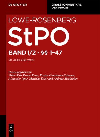 Cover image: §§ 1-47 28th edition 9783111339528