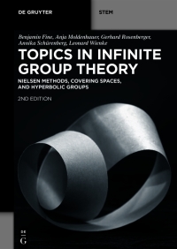 Imagen de portada: Topics in Infinite Group Theory 2nd edition 9783111339566