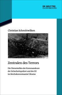 Imagen de portada: Zentralen des Terrors 1st edition 9783111343266