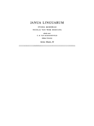 Titelbild: Simulation of natural language 1st edition 9783110995442