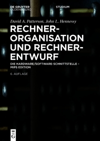 Titelbild: Rechnerorganisation und Rechnerentwurf 6th edition 9783111352640