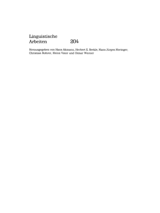 Cover image: Sprache als Dialog 1st edition 9783111000954