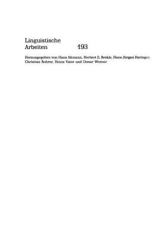 Cover image: Morphologie dérivationnelle et structuration du lexique 1st edition 9783484301931