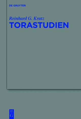 Cover image: Torastudien 1st edition 9783111366319