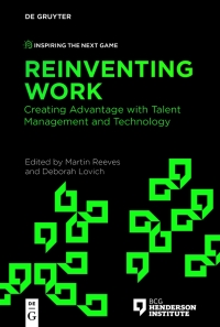 صورة الغلاف: Reinventing Work 1st edition 9783111369563